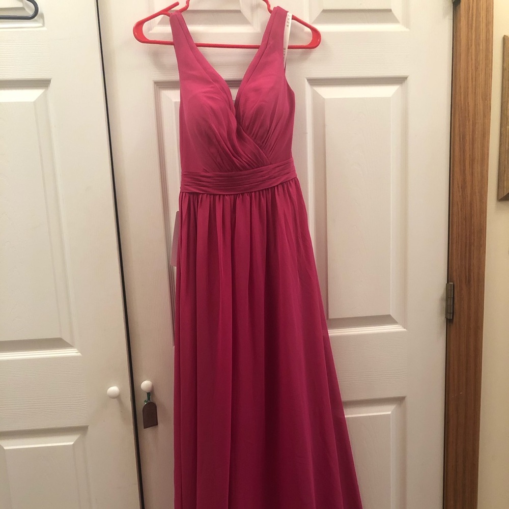 Long bridesmaid dress